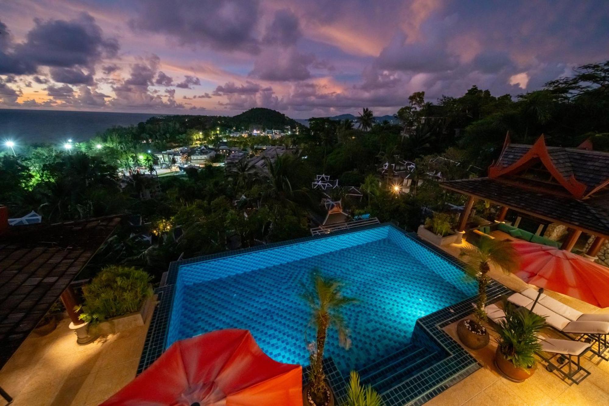 プーケット Surin Luxurious 6Br Private Swimming Pool Stunning Sunsetヴィラ エクステリア 写真