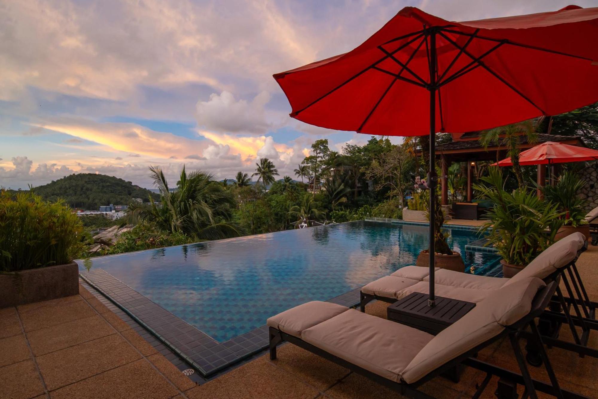 プーケット Surin Luxurious 6Br Private Swimming Pool Stunning Sunsetヴィラ エクステリア 写真